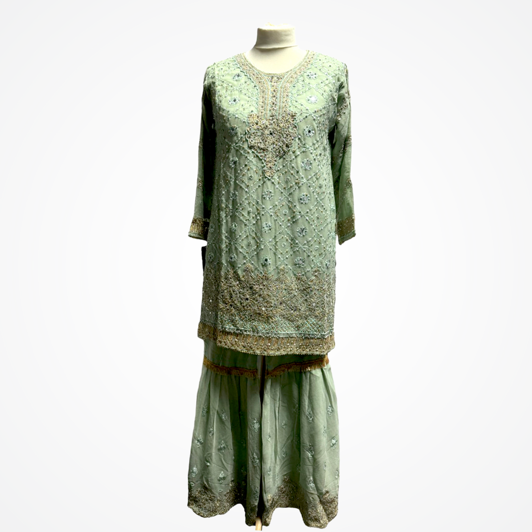 Fancy Chiffon Sharara